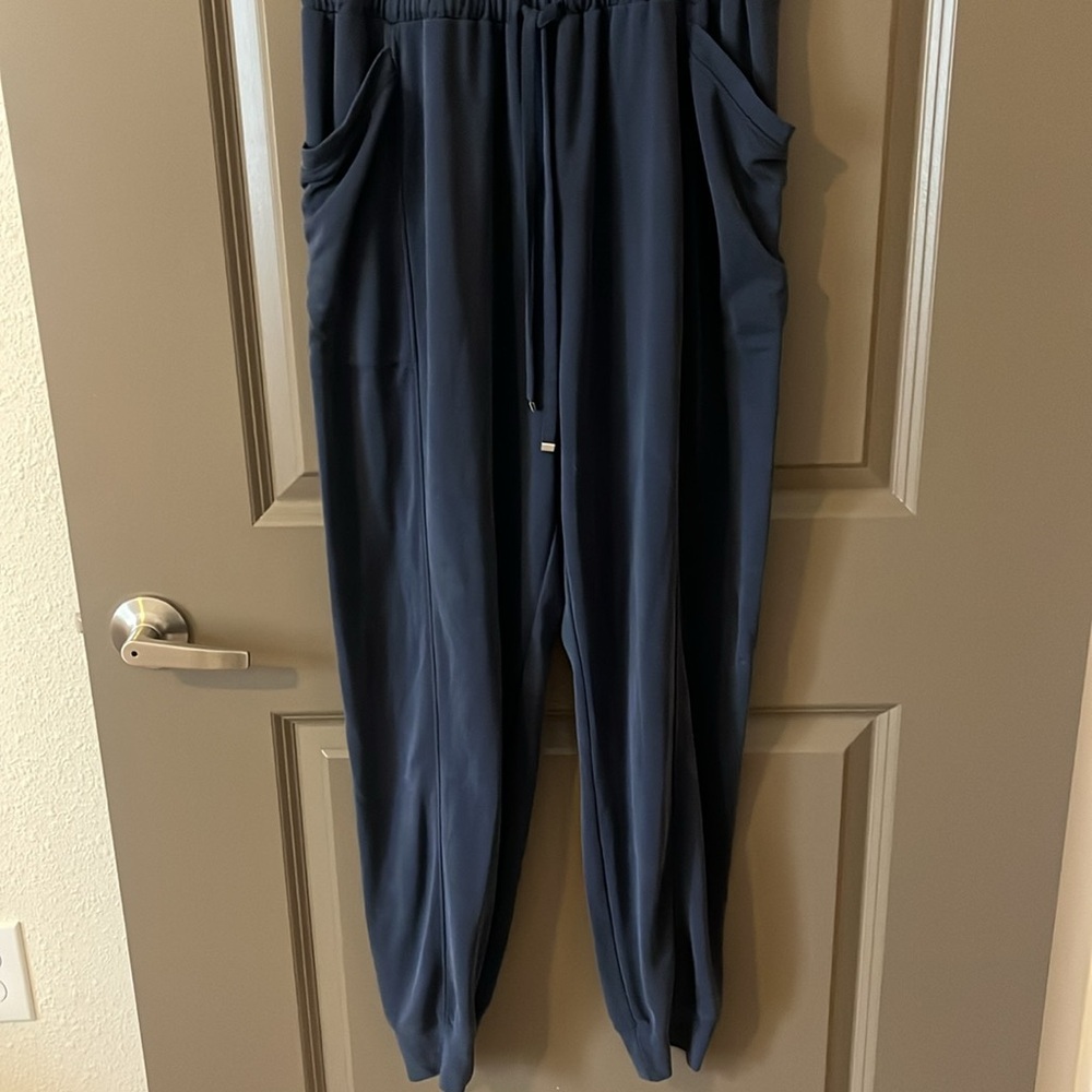 Lou & Grey Sandwashed Sleeveless Jumpsuit - Picture 5 of 6